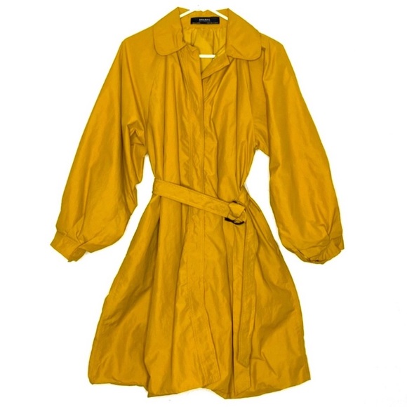 Zara Jackets & Blazers - ZARA Convertible Mustard Gold Jacket/Dress